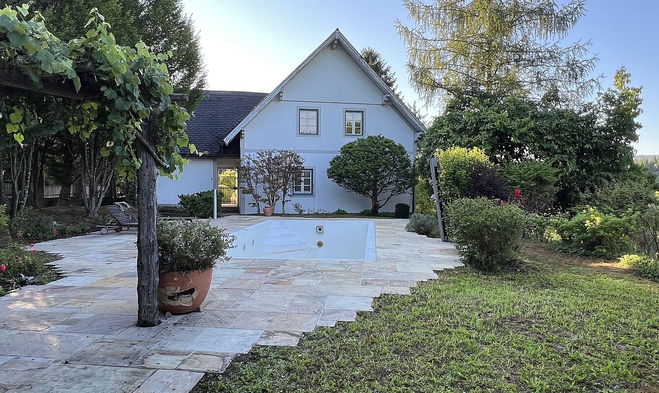 Ein Paradies für Gartenliebhaber, Einfamilienhaus Nähe Södingberg