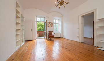 Altbau-Mietwohnung mit Balkon und Garten Graz-Leonhard